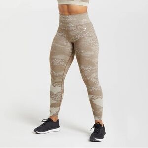Gymshark adapt camo seamless leggings size small